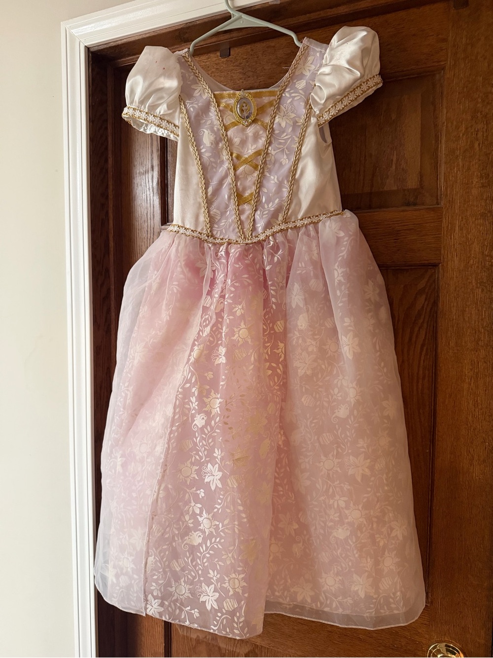 Disney Pink and Gold Princess Dress Costume